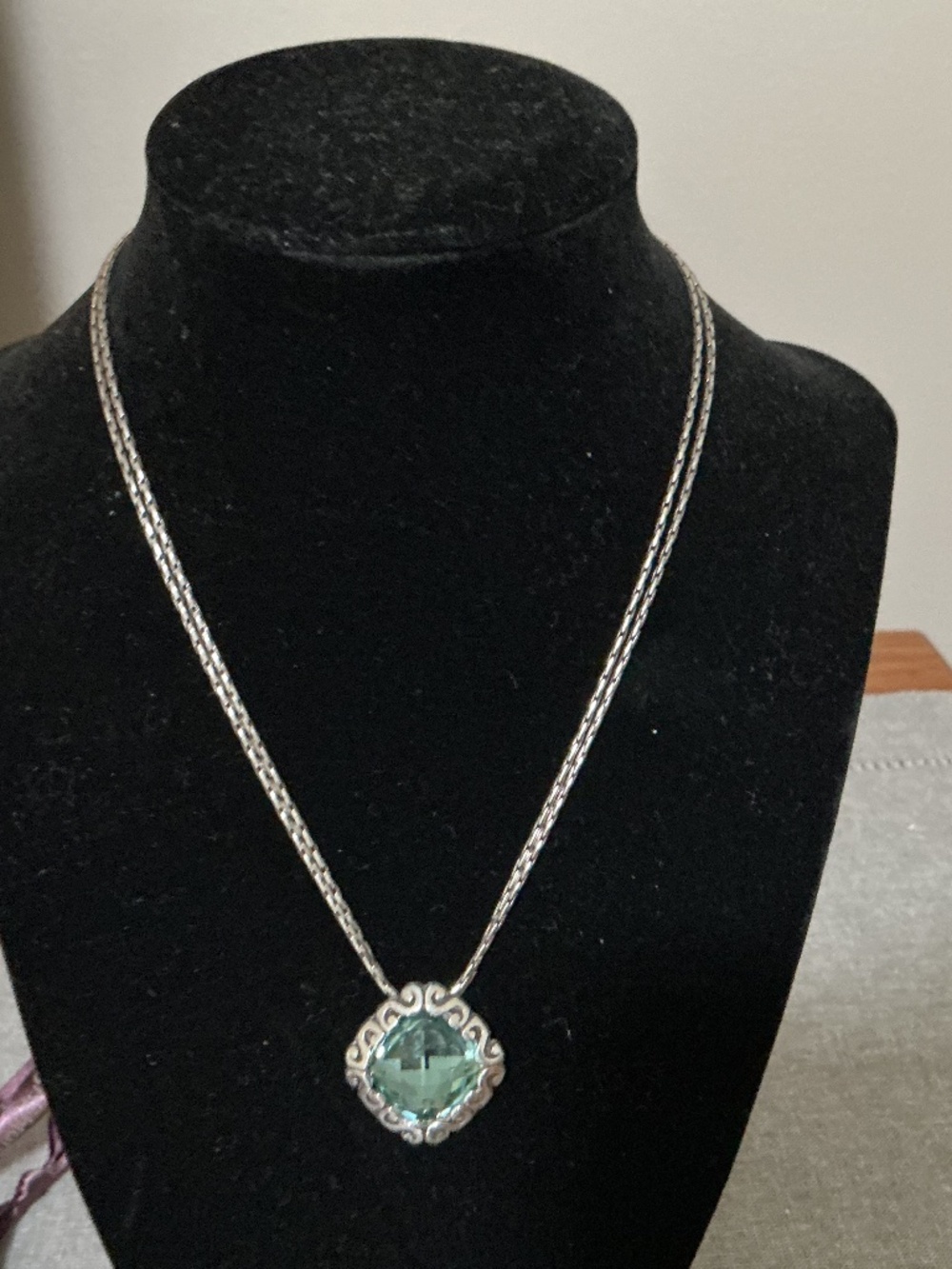 Brighton Danube Blue Crystal Necklace